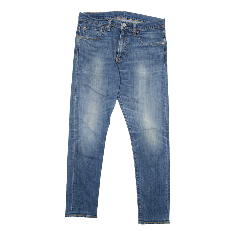 LEVI'S 520 Jeans Blue Denim Regular Tapered Mens W32 L29