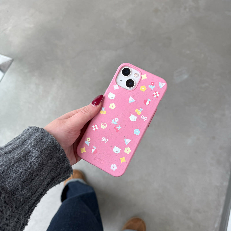 Bubblegum Pink Pretty Picnic iPhone 13 Pro Max Case