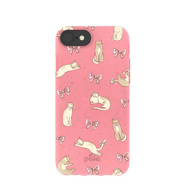 Bubblegum Pink Purrfection iPhone 6/6s/7/8/SE Case
