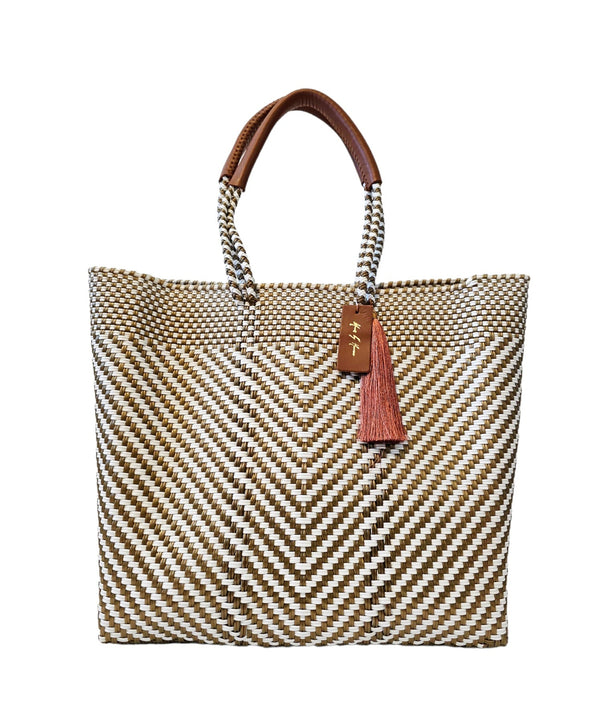 Hannah Tote Bag - Ivory Luxe