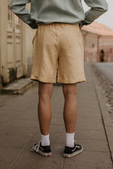 Linen shorts ARES M Mustard