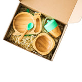 Bamboo Snail Plate Gift Set