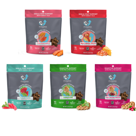 Crunchy Cat Treats Variety Pack - 5 Pack