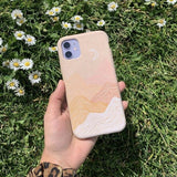 Seashell Pink Peaks iPhone 11 Case