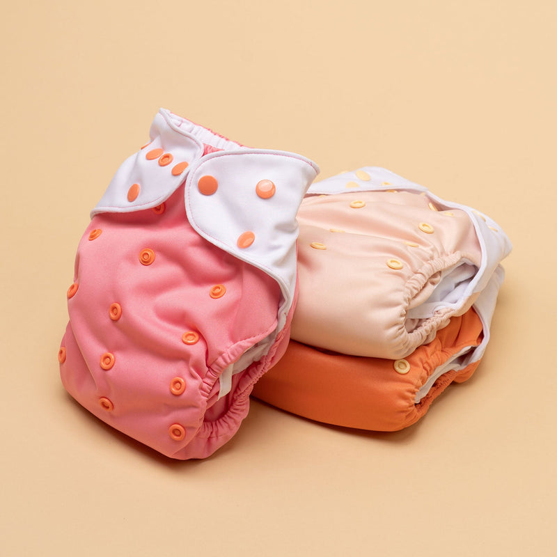 Cloth Diapers - Classic Collection 3 Pack | Cloth Diapers | Just Peachy