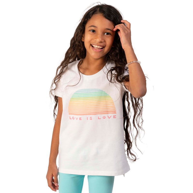 Organic Cotton Kids Shirts - Extended Length T-Shirts 3 Pack