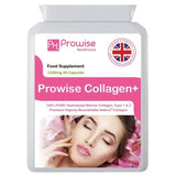 Pure Marine Collagen Supplement 1200mg 60 Capsules | Made In UK