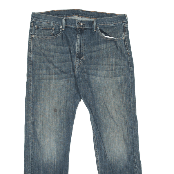 LEVI'S 505 Jeans Blue Denim Regular Straight Mens W38 L32