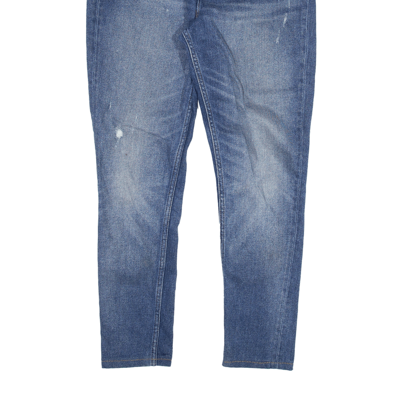 LEVI'S 721 High Rise Jeans Blue Denim Slim Tapered Womens W30 L26
