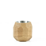 Wooden Geometric Pot