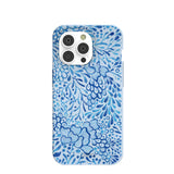 Powder Blue Reef iPhone 14 Pro Case