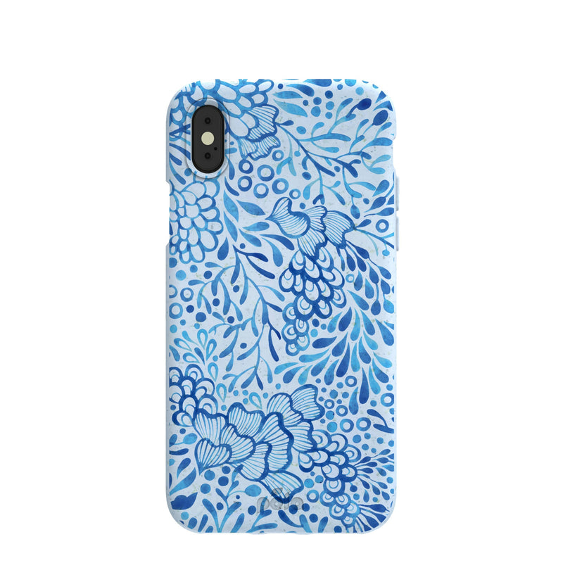 Powder Blue Reef iPhone X Case