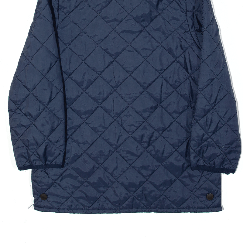 BARBOUR Blue Quilted Jacket Boys M