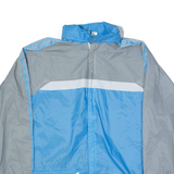 ADIDAS Shell Jacket Blue Nylon Mens S