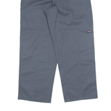 DICKIES Workwear Trousers Grey Regular Straight Mens W36 L30