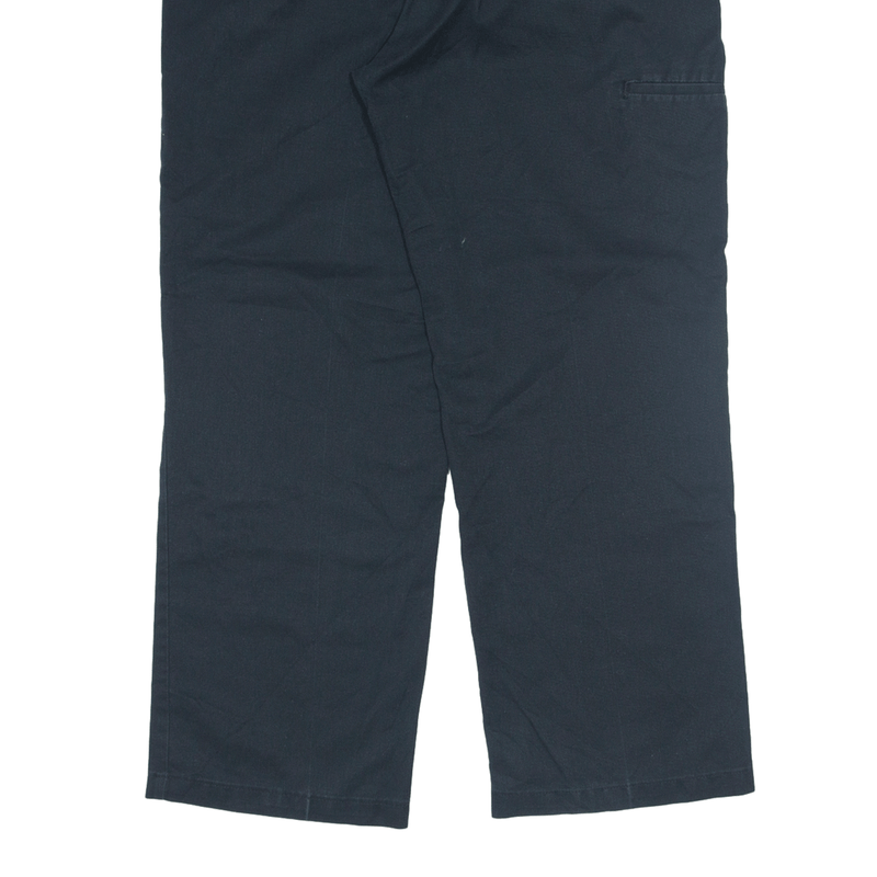 DICKIES Workwear Trousers Blue Relaxed Straight Mens W36 L30