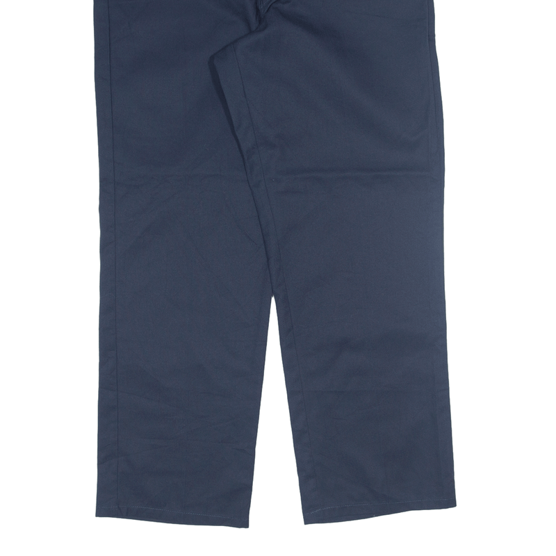 DICKIES Workwear Trousers Blue Regular Straight Mens W36 L30