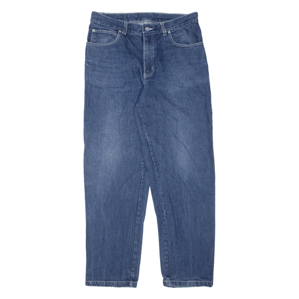 TRACK 5 Mens Jeans Blue Regular Tapered Denim W32 L30