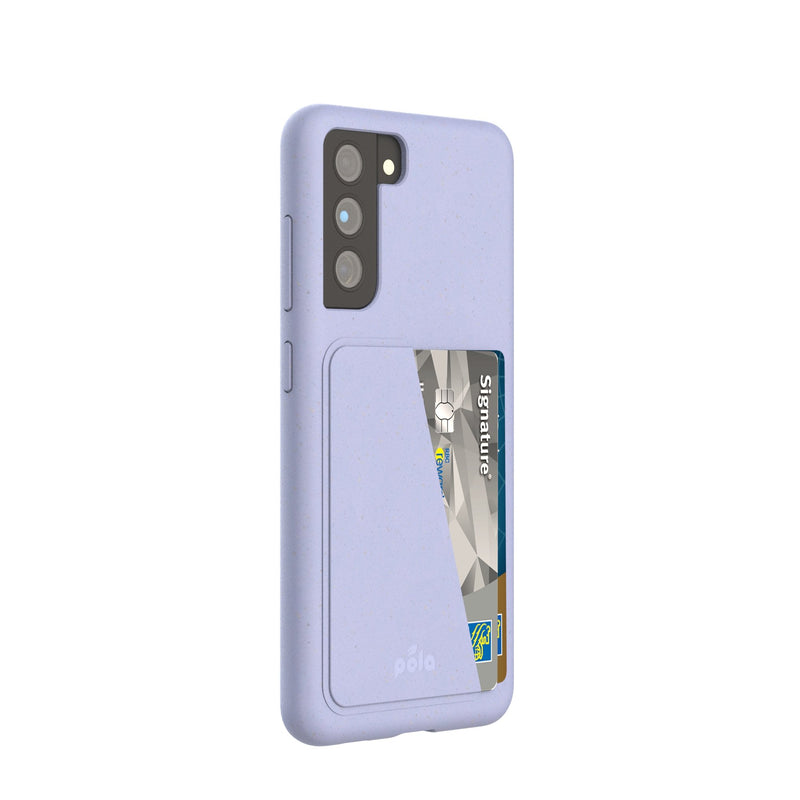 Lavender Samsung S21FE Wallet Case