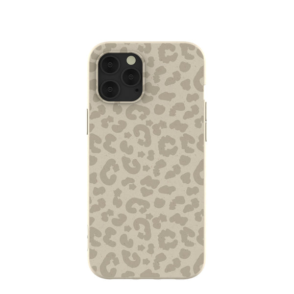 London Fog Sand Leopard iPhone 12 Pro Max Case