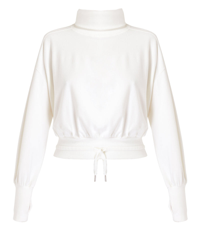 Melody Luxe Fleece Pullover Sb8476 Lily-White