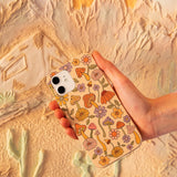 Seashell Shrooms and Blooms iPhone 13 Pro Case