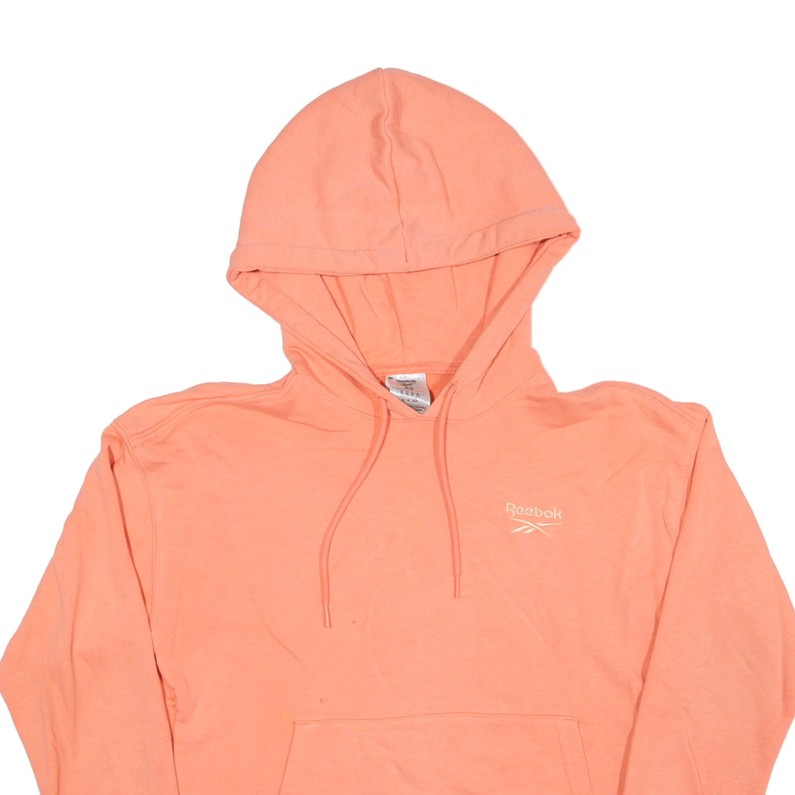 REEBOK Hoodie Pink Pullover Womens XS