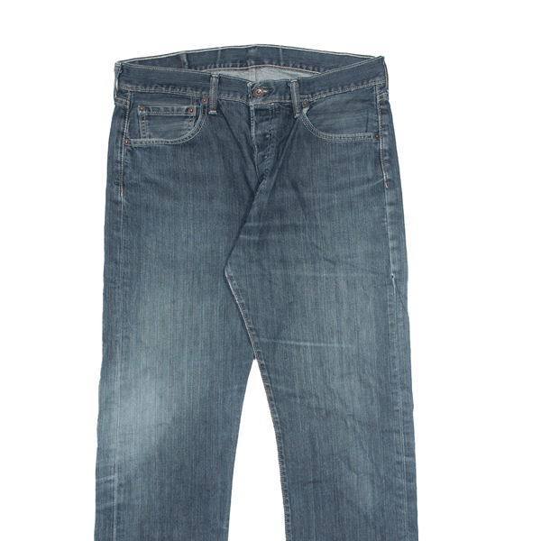 LEVI'S 501 Jeans Blue Denim Regular Straight Mens W33 L32