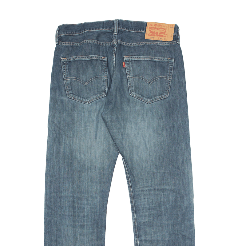 LEVI'S 501 Jeans Blue Denim Regular Straight Mens W33 L32