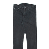 LEVI'S 512 BIG E Black Denim Slim Tapered Jeans Mens W30 L32