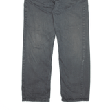 LEVI'S 505 Grey Denim Regular Straight Jeans Mens W31 L30