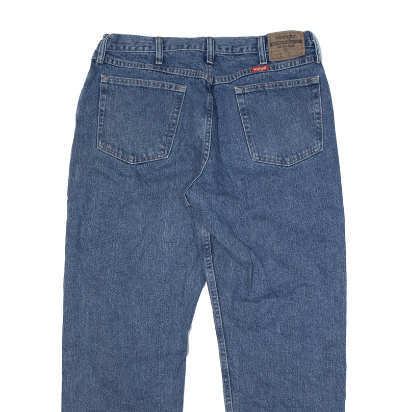 WRANGLER 97601VR Jeans Blue Denim Regular Straight Mens W36 L30
