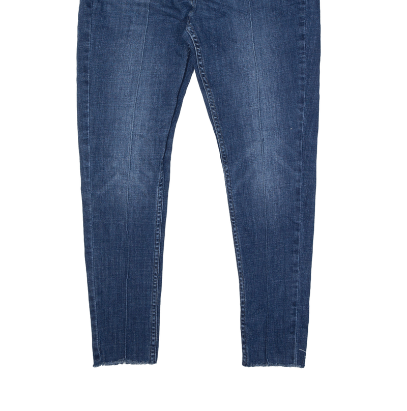 LEVI'S 535 Seam Detail Jeans Blue Denim Slim Skinny Stone Wash Womens W31 L27
