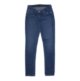 LEVI'S Low Waist 524 Jeans Blue Denim Slim Skinny Womens W28 L33