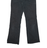 LEVI'S Slimming 512 Jeans Black Denim Slim Bootcut Womens W26 L29