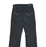 LEVI'S Slimming 512 Jeans Black Denim Slim Bootcut Womens W26 L29