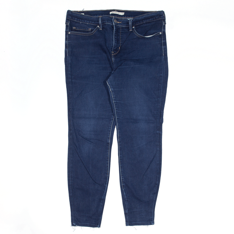 LEVI'S BIG E Altered Jeans Blue Denim Slim Skinny Womens W31 L27