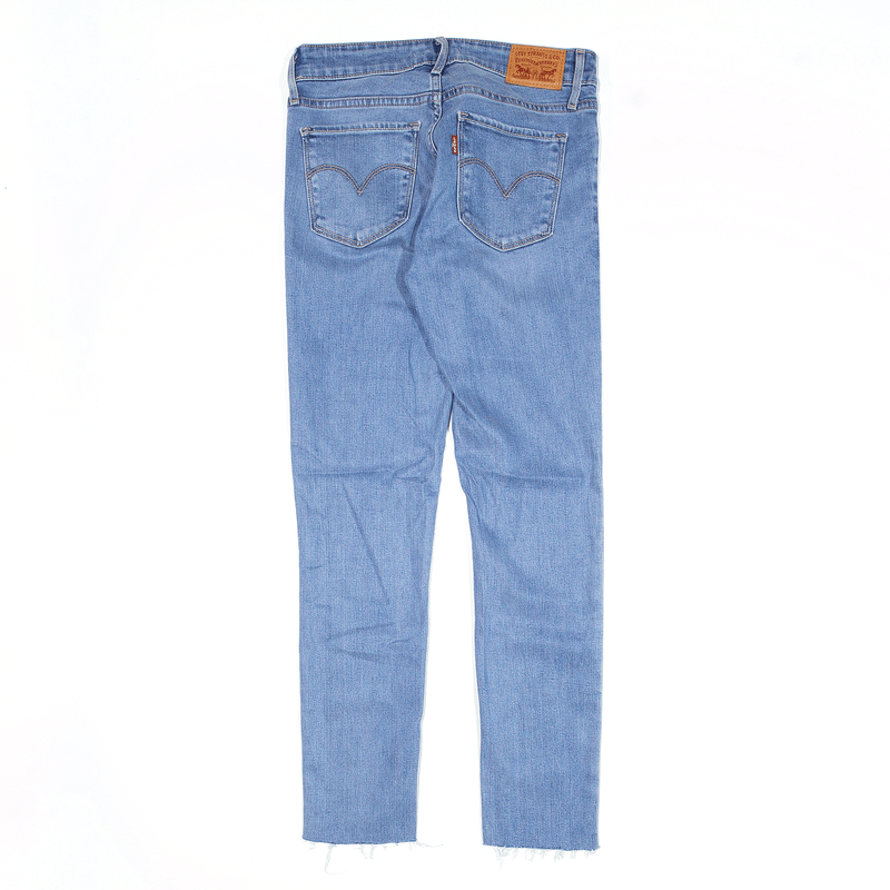 LEVI'S 711 Jeans Blue Denim Slim Skinny Womens W26 L27