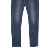 LEVI'S 524 Jeans Blue Denim Regular Skinny Stone Wash Womens W27 L31