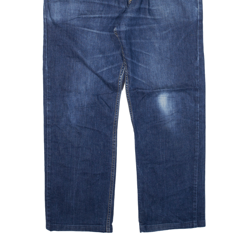 LEE Brooklyn Jeans Blue Denim Regular Straight Mens W36 L27