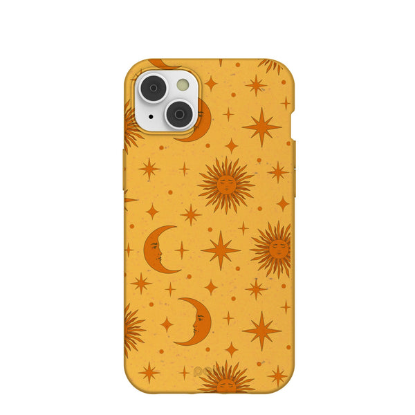 Honey Sun and Moon iPhone 14 Plus Case