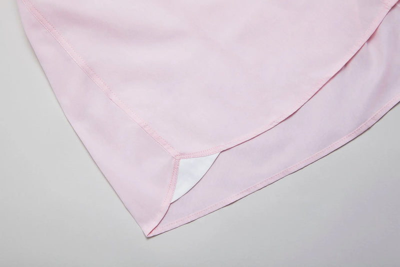 Salmon Pink Cotton Shirt for Men