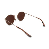 Santorini Rounds Sunglasses in Rose Gold