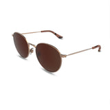 Santorini Rounds Sunglasses in Rose Gold