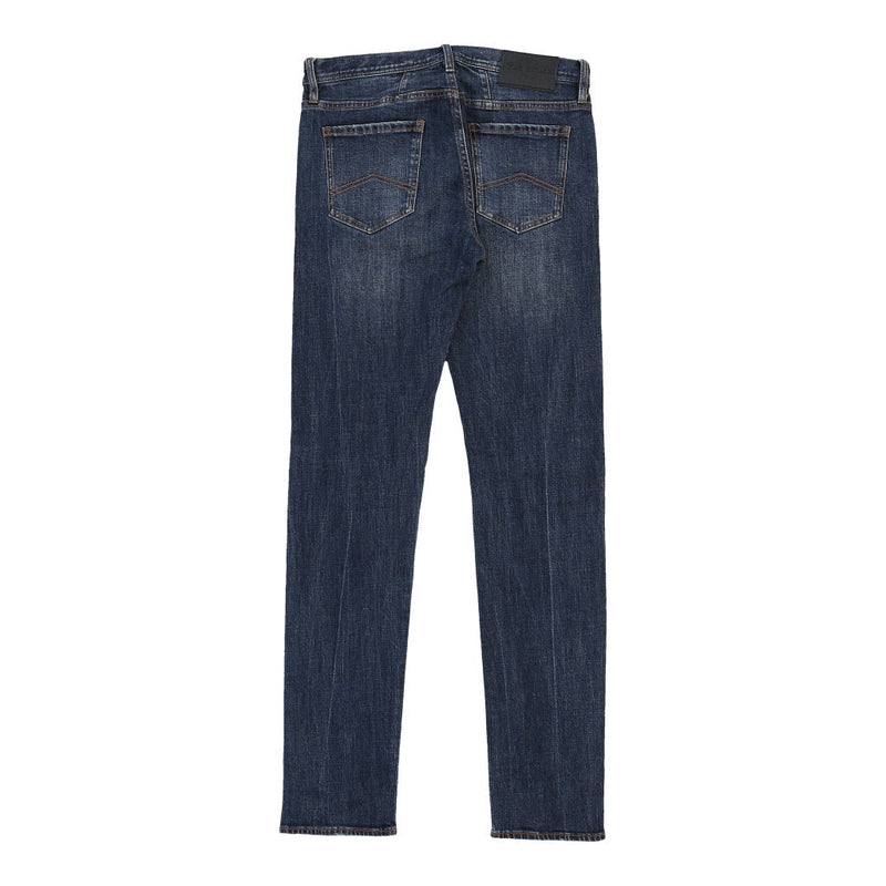 Armani Exchange Slim Jeans - 32W UK 12 Blue Cotton