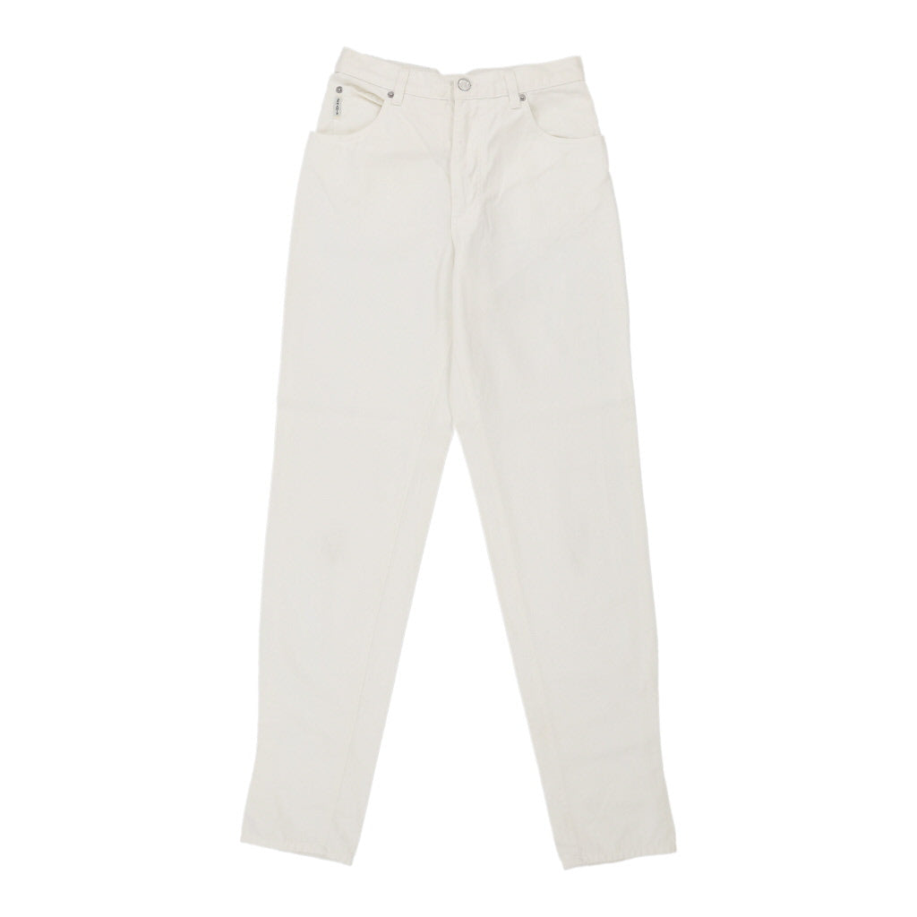 Giorgio Armani Jeans - 28W UK 8 White Cotton