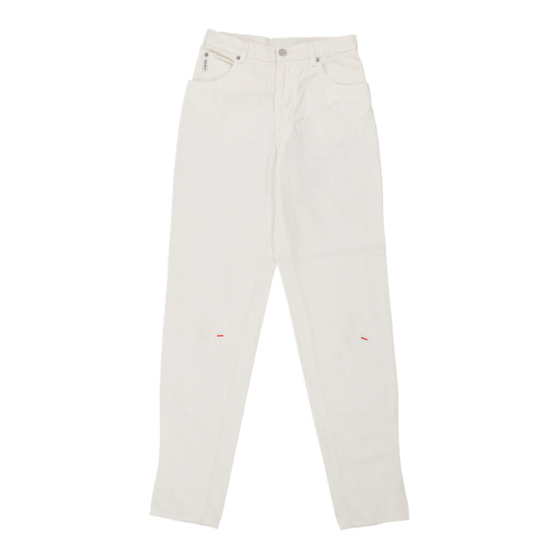 Giorgio Armani Jeans - 28W UK 8 White Cotton