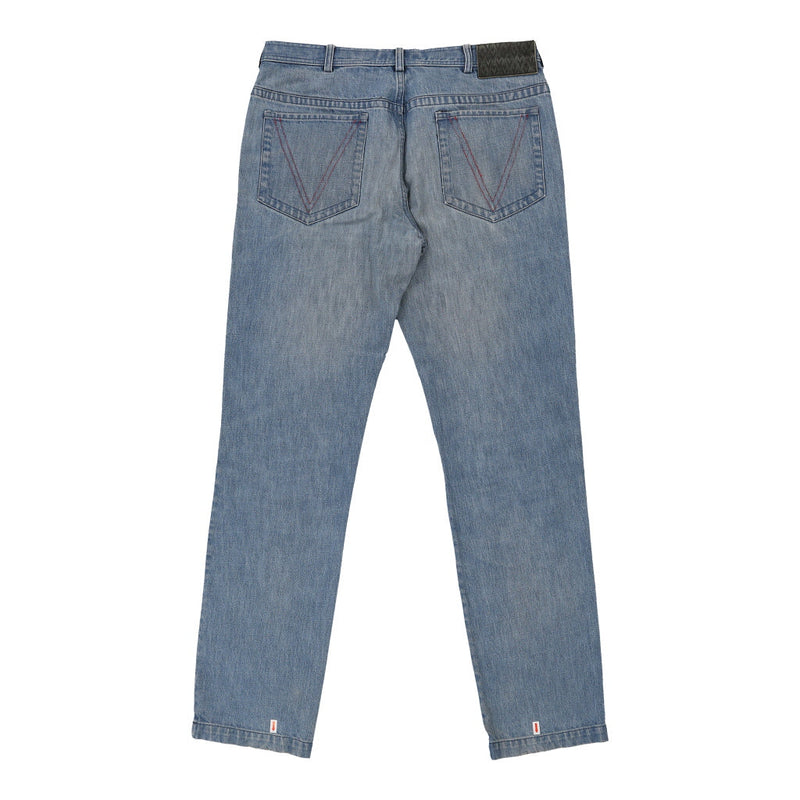 Valentino Jeans - 35W UK 14 Blue Cotton