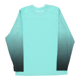 NIKE Mens Long Sleeve T-Shirt - XL Polyester Blue