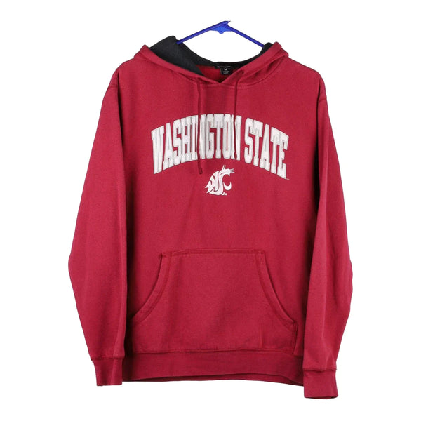 Washington State Champion College Hoodie - Medium Red Cotton Blend